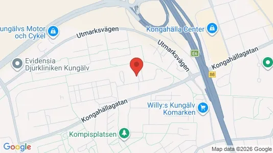 Lägenheter att hyra i Göteborg Centrum - kort over placeringen