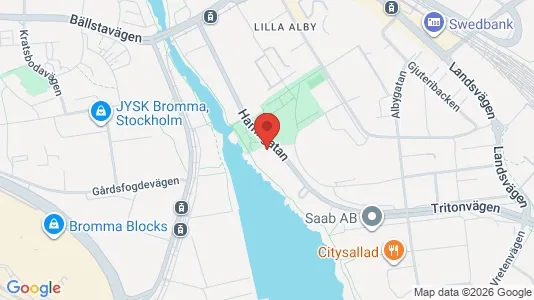 Lägenheter att hyra i Sundbyberg - kort over placeringen