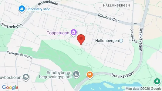 Lägenheter att hyra i Sundbyberg - kort over placeringen
