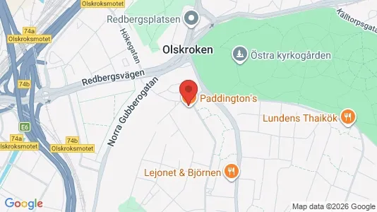 Lägenheter att hyra i Örgryte-Härlanda - kort over placeringen