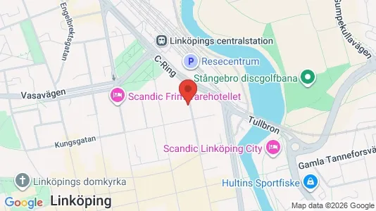 Lägenheter att hyra i Linköping - kort over placeringen