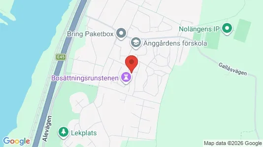 Lägenheter att hyra i Ale - kort over placeringen