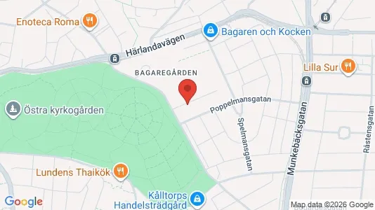 Lägenheter att hyra i Örgryte-Härlanda - kort over placeringen