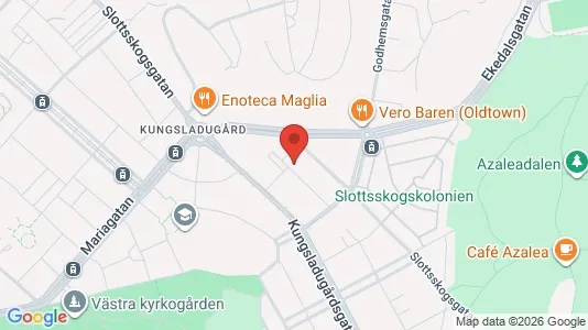 Lägenheter att hyra i Majorna-Linné - kort over placeringen