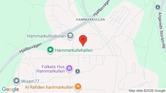 Lägenheter att hyra i Angered - kort over placeringen