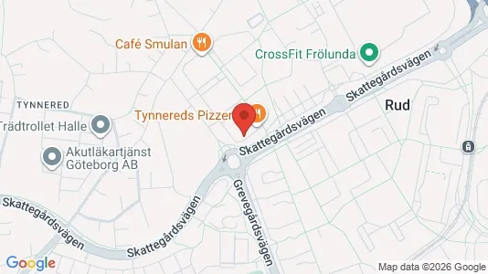 Lägenheter att hyra i Göteborg Västra - kort over placeringen