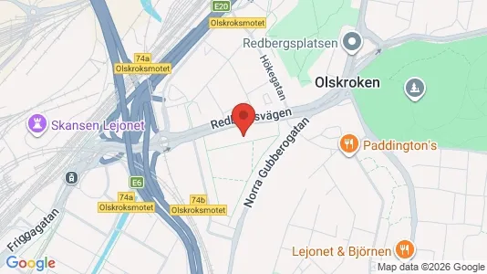 Lägenheter att hyra i Örgryte-Härlanda - kort over placeringen