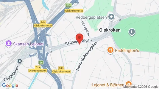 Lägenheter att hyra i Örgryte-Härlanda - kort over placeringen