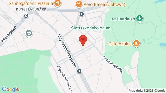 Lägenheter att hyra i Majorna-Linné - kort over placeringen
