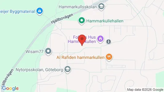Lägenheter att hyra i Angered - kort over placeringen
