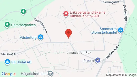 Lägenheter att hyra i Uppsala - kort over placeringen