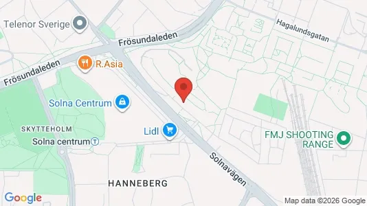 Lägenheter att hyra i Västerort - kort over placeringen