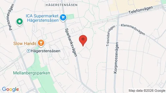 Lägenheter att hyra i Söderort - kort over placeringen