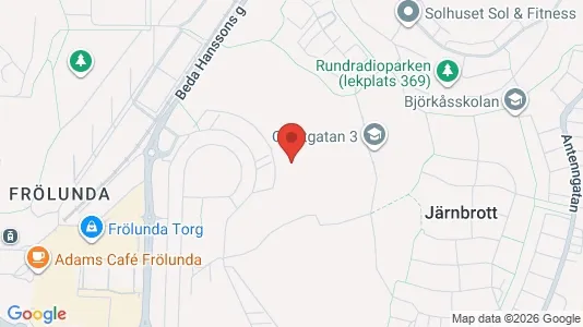 Lägenheter att hyra i Askim-Frölunda-Högsbo - kort over placeringen