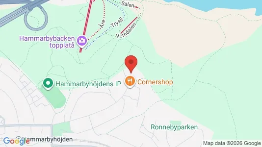 Lägenheter att hyra i Söderort - kort over placeringen