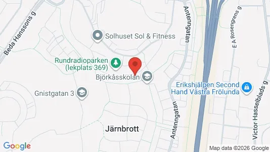 Lägenheter att hyra i Askim-Frölunda-Högsbo - kort over placeringen