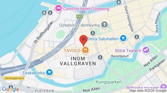 Lägenheter att hyra i Göteborg Centrum - kort over placeringen