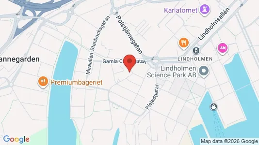 Lägenheter att hyra i Lundby - kort over placeringen