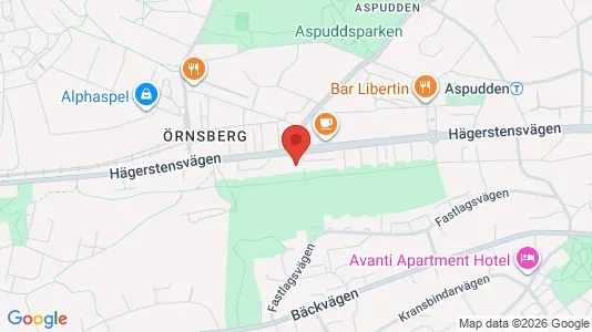 Lägenheter att hyra i Söderort - kort over placeringen