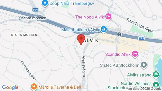 Lägenheter att hyra i Västerort - kort over placeringen