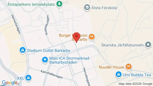 Lägenheter att hyra i Järfälla - kort over placeringen