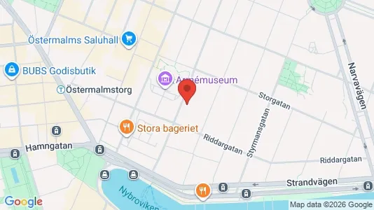 Lägenheter att hyra i Stockholm Innerstad - kort over placeringen