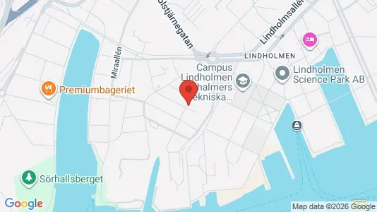 Lägenheter att hyra i Lundby - kort over placeringen