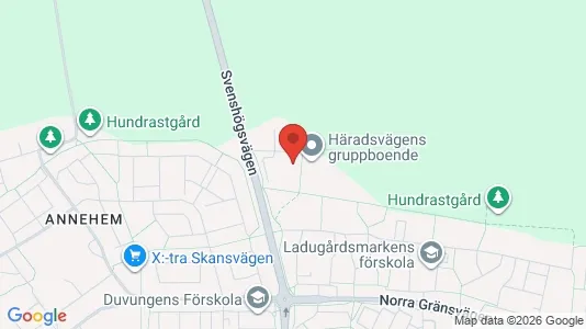 Lägenheter att hyra i Lund - kort over placeringen