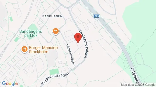Lägenheter att hyra i Söderort - kort over placeringen