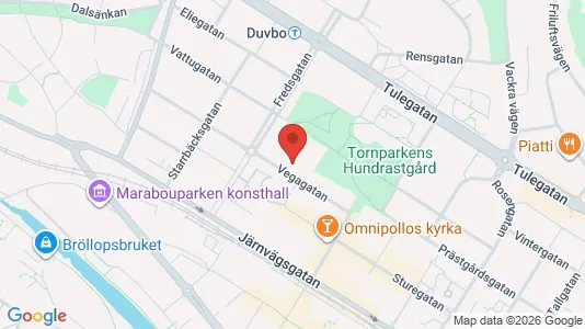 Lägenheter att hyra i Sundbyberg - kort over placeringen