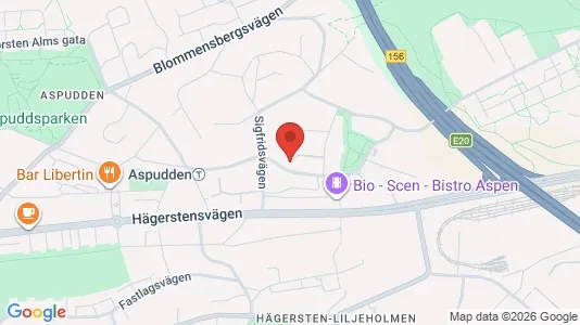 Lägenheter att hyra i Söderort - kort over placeringen