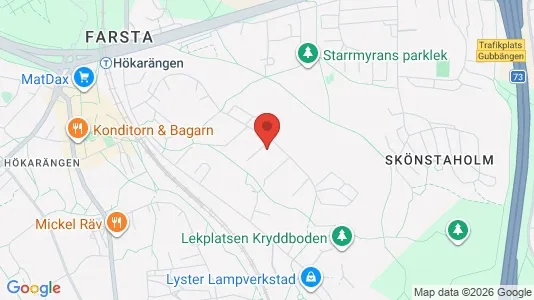 Lägenheter att hyra i Söderort - kort over placeringen
