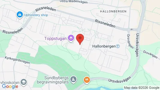 Lägenheter att hyra i Sundbyberg - kort over placeringen