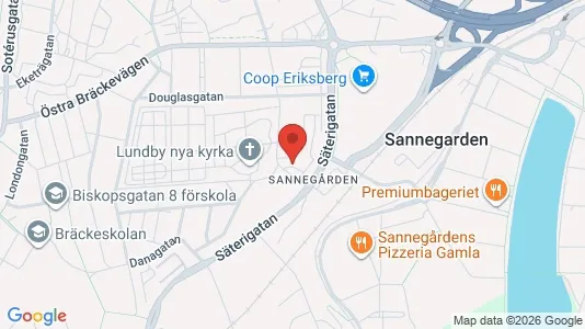 Lägenheter att hyra i Västra hisingen - kort over placeringen