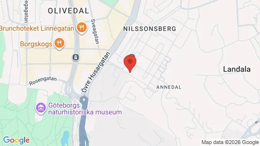 Lägenheter att hyra i Göteborg Centrum - kort over placeringen