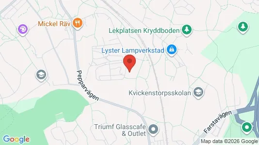 Lägenheter att hyra i Söderort - kort over placeringen
