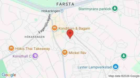 Lägenheter att hyra i Söderort - kort over placeringen