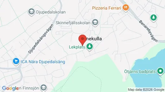 Lägenheter att hyra i Härryda - kort over placeringen