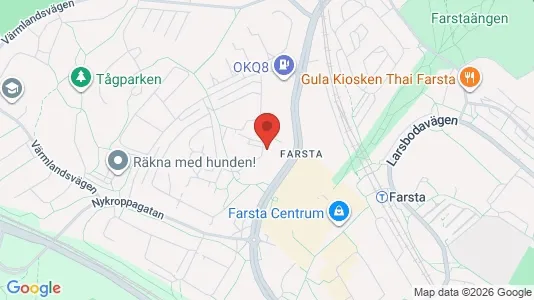 Lägenheter att hyra i Söderort - kort over placeringen