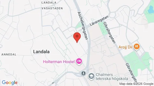 Lägenheter att hyra i Göteborg Centrum - kort over placeringen