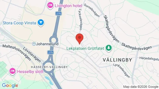 Lägenheter att hyra i Västerort - kort over placeringen