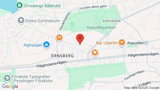 Lägenheter att hyra i Söderort - kort over placeringen