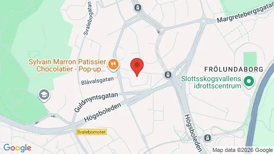 Lägenheter att hyra i Majorna-Linné - kort over placeringen
