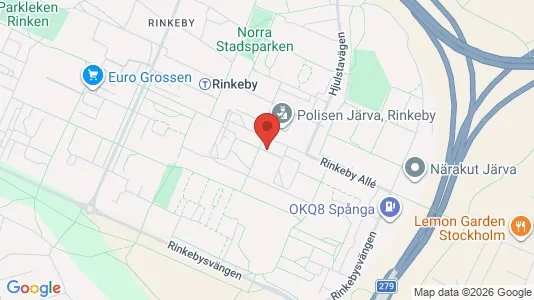 Lägenheter att hyra i Västerort - kort over placeringen