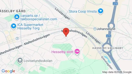 Lägenheter att hyra i Västerort - kort over placeringen