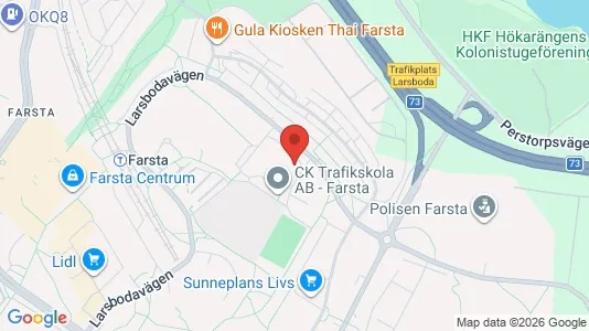 Lägenheter att hyra i Söderort - kort over placeringen