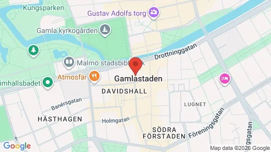 Lägenheter att hyra i Malmö Centrum - kort over placeringen