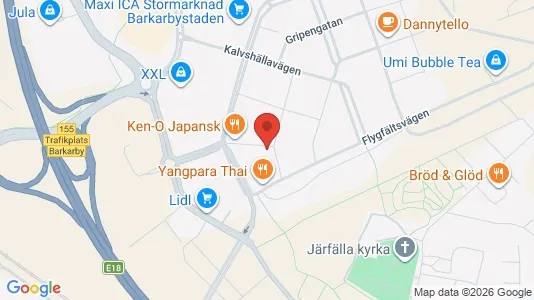 Lägenheter att hyra i Järfälla - kort over placeringen