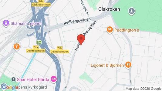Lägenheter att hyra i Örgryte-Härlanda - kort over placeringen