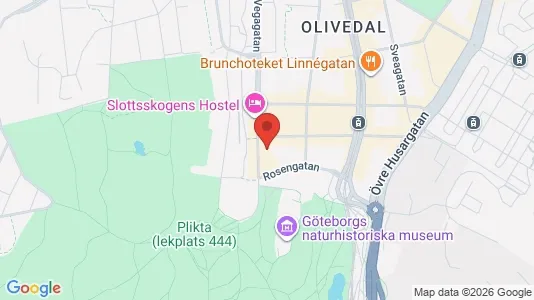 Lägenheter att hyra i Göteborg Centrum - kort over placeringen